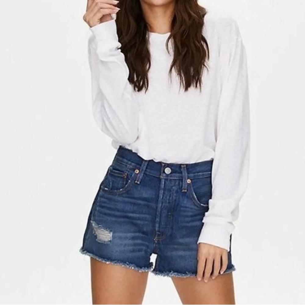 Levi’s 501 Women’s Jeans Shorts High Rise Vintage Cotton Size 27